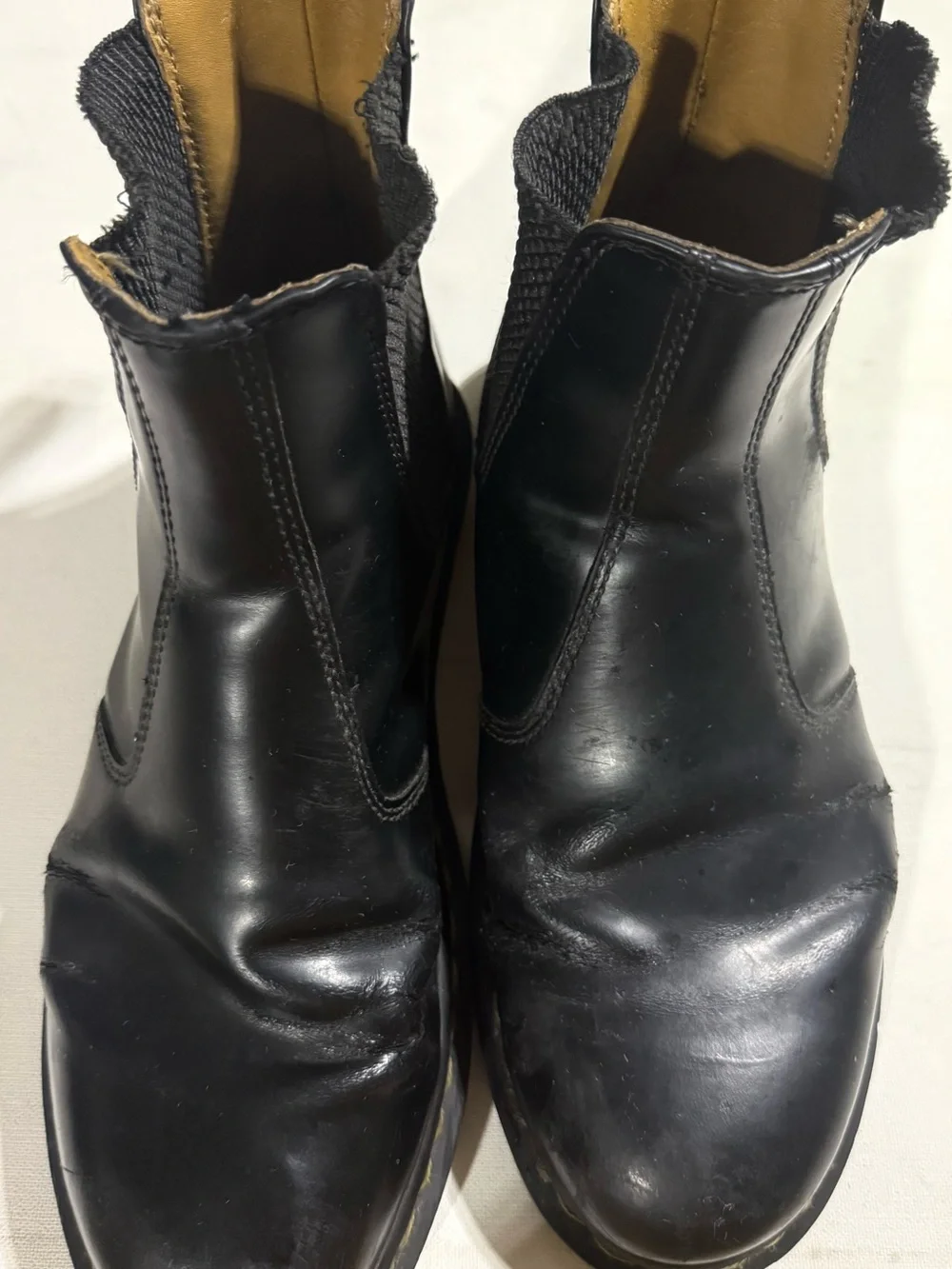Dr. Martens Black Leather Chukka Boots